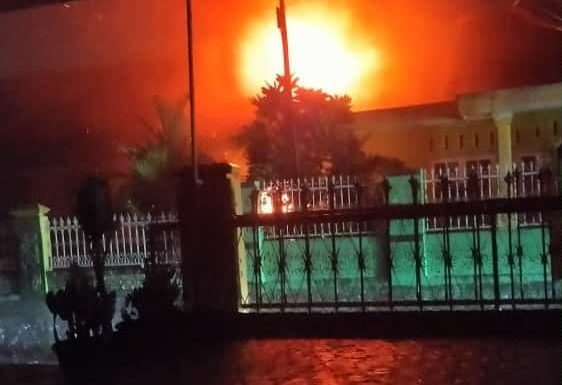Dua Unit Rumah di Perum GMP Yukumjaya Terbakar