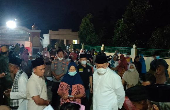 Antusias Warga, Kapolsek Padang Ratu Tinjau Masjid Untuk Gerai Vaksin Ramadhan