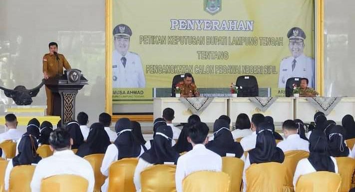 CPNS Lamteng Terima SK, Berikut Data Formasi Terbanyak