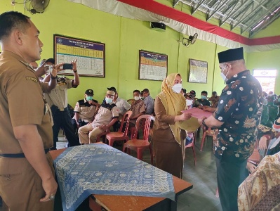 Empat Kakam di Kecamatan Terbanggibesar Gelar Sertijab