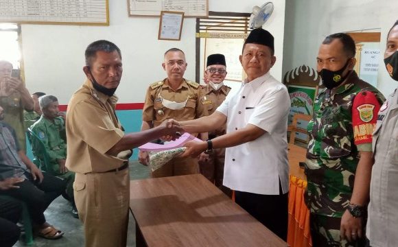 Camat Bandarmataram Sertijab Tiga Kampung
