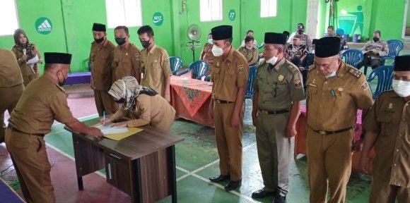 Empat Kakam di Kecamatan Punggur Gelar Sertijab