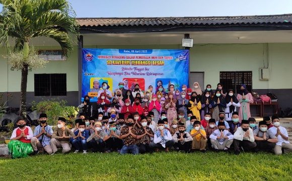 Ramadan 1443 H, SD Xaverius Terbanggibesar Gelar Kegiatan Moderasi Beragama