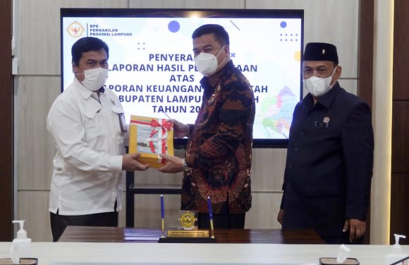 Kali ke 4, Pemkab Lamteng Raih WTP