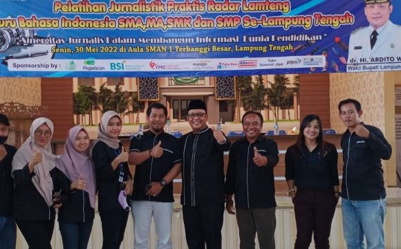 Radar Lamteng Gelar Pelatihan Jurnalistik untuk Guru di SMAN 1 Terbanggibesar