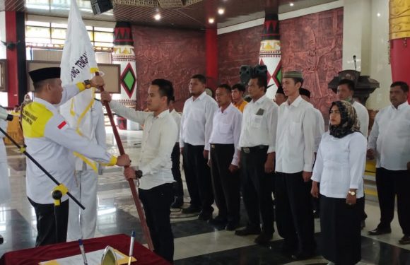 Siap Bersinergi Membangun Lamteng, Ketua DPD LPM Lamteng Lantik 280 Pengurus Tingkat Kecamatan