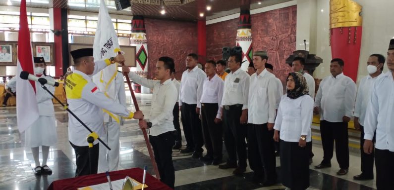 Siap Bersinergi Membangun Lamteng, Ketua DPD LPM Lamteng Lantik 280 Pengurus Tingkat Kecamatan
