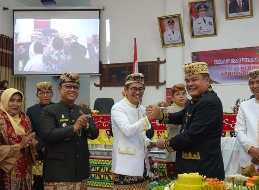 Hadiri Rapat Paripurna HUT Lamteng ke 76, Ini Harapan Bupati Musa Ahmad