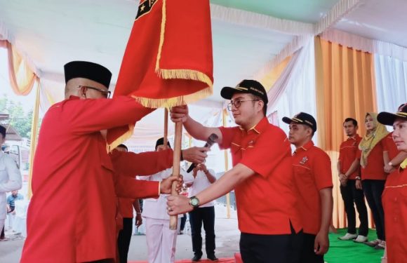 Resmi Dikukuhkan, Pengurus SOKSI Lamteng Gelar Baksos dan Resmikan Rumah Aspirasi