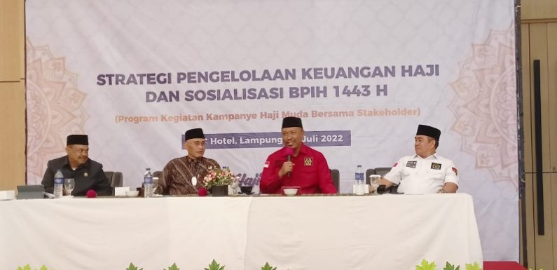 Tekan Tingginya Jamaah Risti, BPKH dan DPR RI Kampanyekan Haji Muda