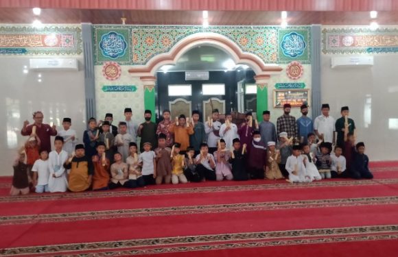 Peringati 1 Tahun Baru Islam, TK,SD dan SMP Xaverius Terbanggibesar ikuti Lomba di Masjid Al-Mujahidin GGP.