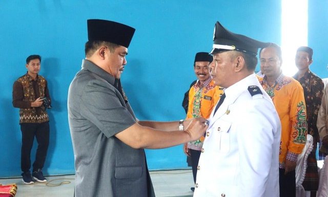 Lantik Kakam Banjarejo Hasil PAW, Ini Pesan Bupati