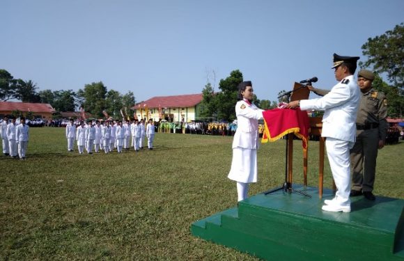 Camat Seputihmataram Pimpin Upacara HUT RI