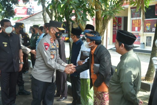 Begini Arahan Kapolda Lampung saat Kunjungi Mapolres Lamteng