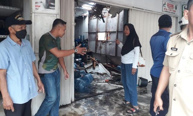 Penyebab Kebakaran Ruko di Pasar Adipuro Akibat Korseliting Listrik, Tiga Damkar Diturunkan