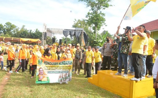 Luar Biasa, 5 Ribuan Peserta Ramaikan Lomba Jalan Sehat di Kalirejo