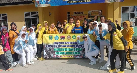 Seputihsurabaya Peduli, Galang Dana untuk Korban Gempa Cianjur