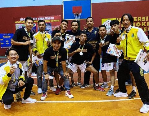Sejarah, Tim Basket Lamteng Raih Medali Emas dan Perak