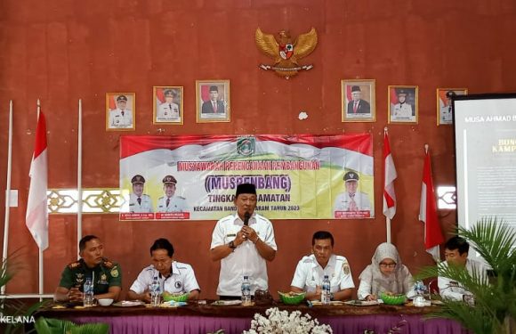 Kecamatan Bandar Mataram Gelar Musrenbang