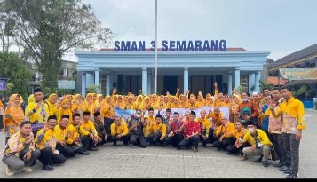 SDN 2 Srondol dan SMAN 3 Semarang Sambut Rombongan GPAI Lampung Tengah dengan Meriah