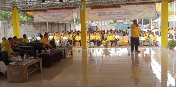 Konsolidasi Pengurus dan Bacaleg, Golkar Lamteng Targetkan 15 Kursi di Pemilu 2024