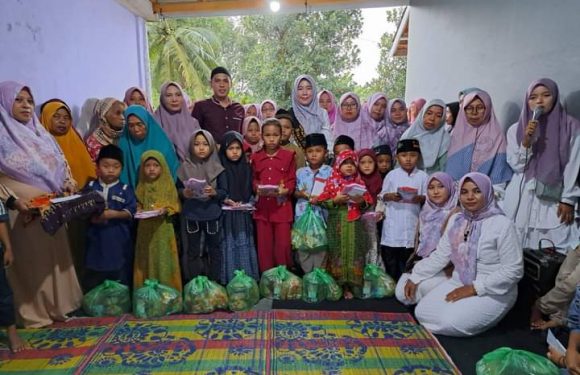 Menjemput Berkah Ramadan, Himpaudi Seputihagung Santuni 22 Anak Yatim