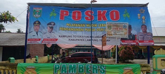 Kampung Totokaton Dirikan Posko Mudik Lebaran Tahun 2023