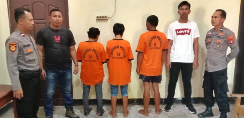Pesta Sabu, Pria Paruh Baya dan 2 IRT di Seputihsurabaya Ditangkap Polisi