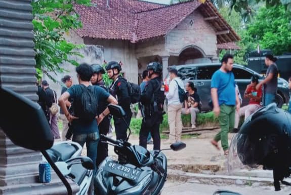 Densus 88 Tembak Mati Terduga Teroris di Register 22 Pringsewu, Lamteng Jadi Jalur Evakuasi