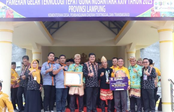 Kembali Torehkan Prestasi, Pemkab Lamteng Raih Juara Dalam Lomba TTG XXIV Tingkat Nasional
