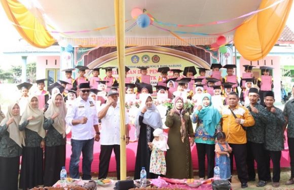Gelar Pelepasan, TK Al Firman Buminabung Ilir Luluskan 38 Murid