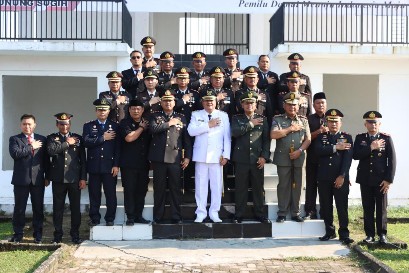 HUT Bhayangkara ke 77, Ini Harapan Bupati Lamteng Musa Ahmad kepada POLRI