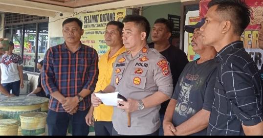 Bikin Resah Masyarakat, 4 Orang Debt Collector di Lamteng Dibekuk Polisi