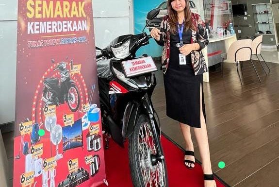 Tunas Toyota Bandarjaya Songsong Semarak Kemerdekaan dengan Gebyar  Doorprize Motor