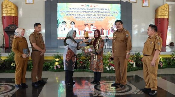 Pencanangan Kabupaten Literasi, Perpusnas Dukung Pendirian 1000 TBM di Lamteng
