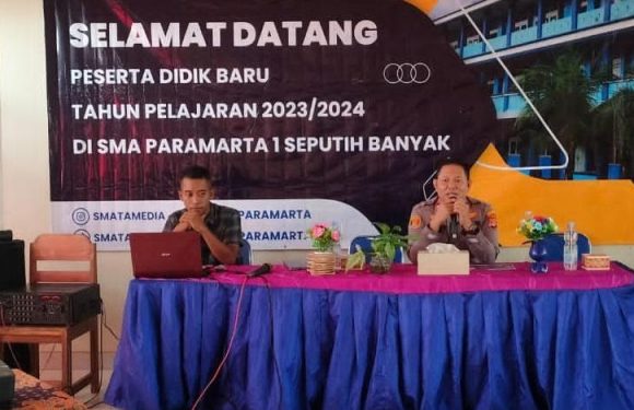 Goes to School, Polsek Seputihbanyak Edukasi Tatib Berlalulintas Pelajar
