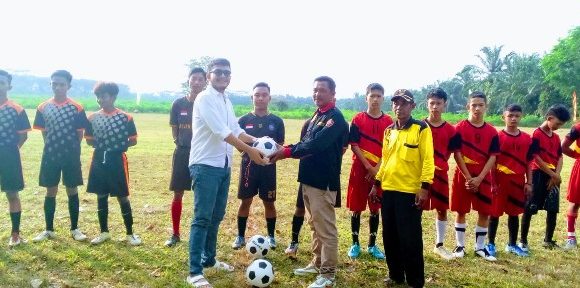 Sambut HUT RI, Karang Taruna Banjarkerta Rahayu Adakan Turnamen Sepakbola U-16