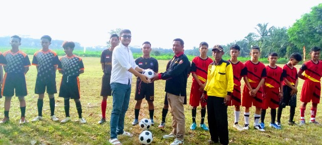 Sambut HUT RI, Karang Taruna Banjarkerta Rahayu Adakan Turnamen Sepakbola U-16