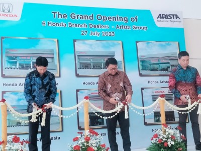 GO Honda Arista Bandarjaya Serentak dengan 5 Cabang di Sumatra