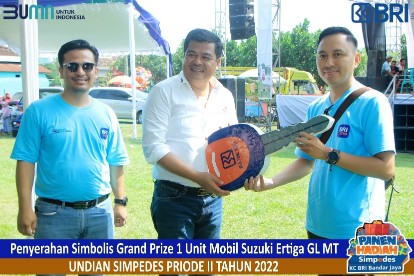 BRI Cabang Bandarjaya Gelar Pengundian Pesta Rakyat Simpedes Periode II Tahun 2022.