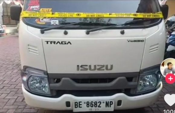 Lagi, Polsek Tambora Kembali Amankan Mobil Plat BE yang Angkut Motor Curian