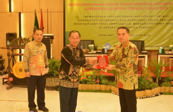 ATR/BPN Lamteng Gelar Rapat Koordinasi Penyelenggaraan GTRA