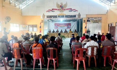 Polres Lampung Tengah Gelar Jumat Curhat di Seputih Mataram