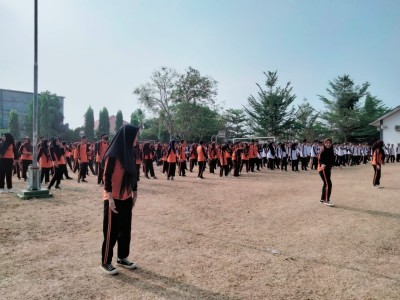 SMKN 2 Terbanggibesar Kampanyekan Sekolah Sehat dengan Sabtu Ceria Sehat Bahagia