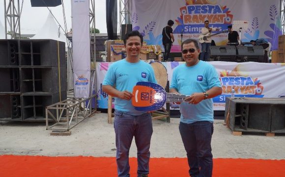 Gelaran Panen Hadiah Simpedes di BRI Kantor Cabang Bandarjaya, Nasabah Asal Seputih Banyak Menangkan Mobil Suzuki XL7