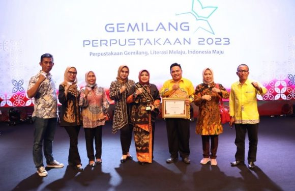 Selamat, Bunda Literasi Lamteng Terima Penghargaan NJDP Perpusnas