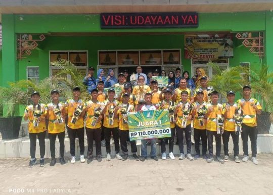 Wakili Lampung, Tim GSI Lamteng Sabet Juara Nasional