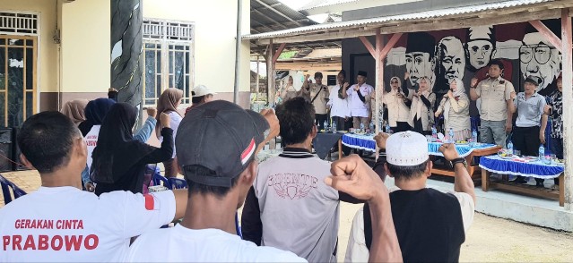 Relawan GCP Lampung Siap Menangkan Prabowo di Pilpres 2024