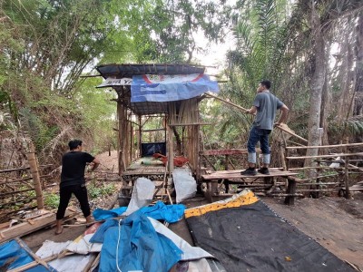 Satresnarkoba Polres Lamteng Bongkar “Markas” Peredaran Narkoba di Komeringagung