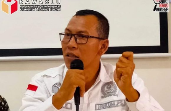 Bawaslu Lamteng Berhentikan 8 Titik Kampanye Caleg